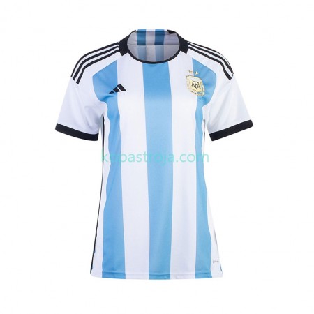Billiga Fotbollströjor Argentina Dam Hemma tröja WM 2022 Kortärmad